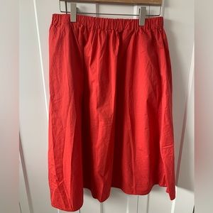 EVERLANE Classic Cotton Skirt